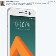 HTC 10屏幕材质曝光，不要AMOLED改用Super LCD 5 ？