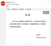 小红书回应“下架”：启动整改，自查自纠