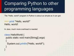 学编程为什么首选Python？学完Python的优势有哪些？