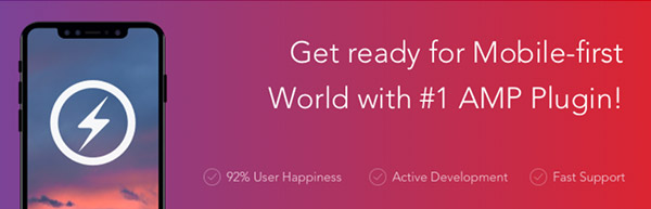 AMP for WP - Accelerated Mobile Pages