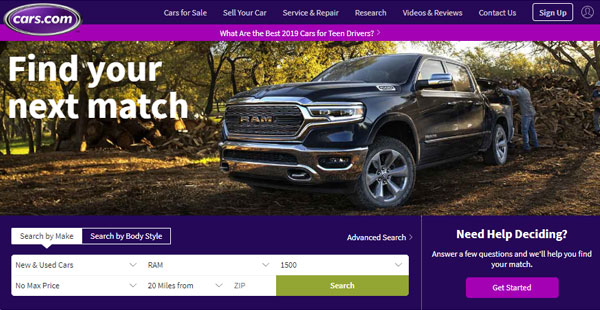 cars.com - 全球卖得最贵的域名之一