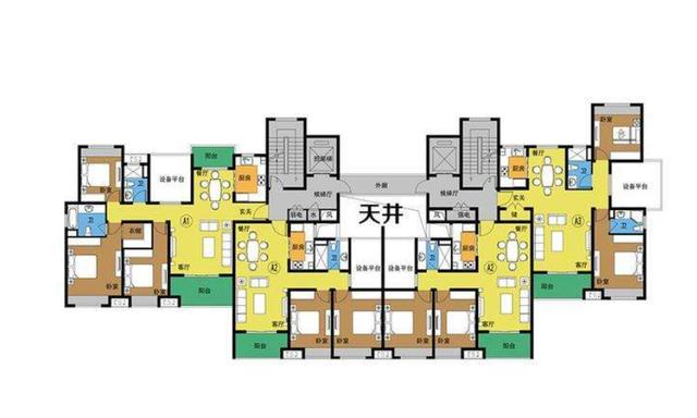 内行人提醒：两梯四户的房子尽量别买？房子浪费面积太大，不划算