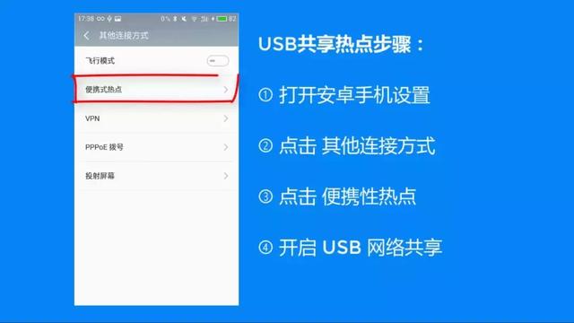 重装系统后无法上网。使用手机4步解决问题《安卓篇》