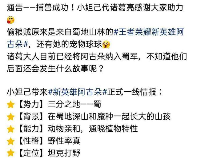 王者荣耀唯一可爱型打野,可惜被瑶的改动抢了风头,阿古朵瞬间失宠