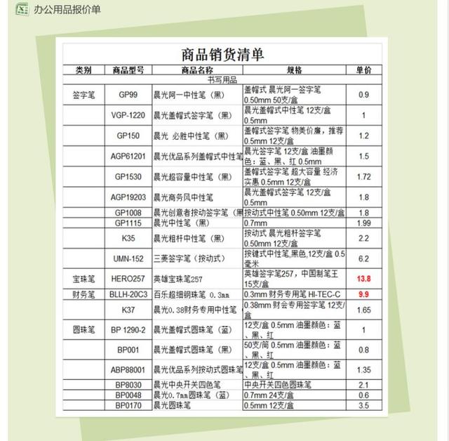 Excel通用报价单你需要吗？