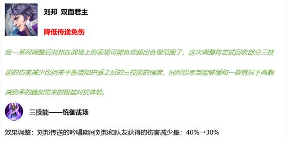 王者荣耀：6.2平衡性调整已上线，孙白杨阵容降温，吕布史诗加强