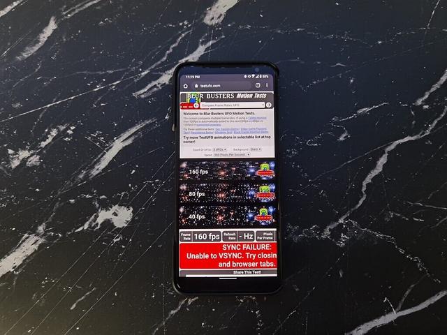 ROG Phone 3内置了一个隐藏的160Hz刷新率模式