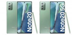 Galaxy Note 20薄荷绿配色曝光：相当小清新