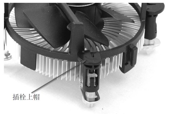CPU和散热器的安装办法