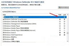 Win10系统防火墙Wi-Fi Direct网络发现无法勾选“专用”怎么办？