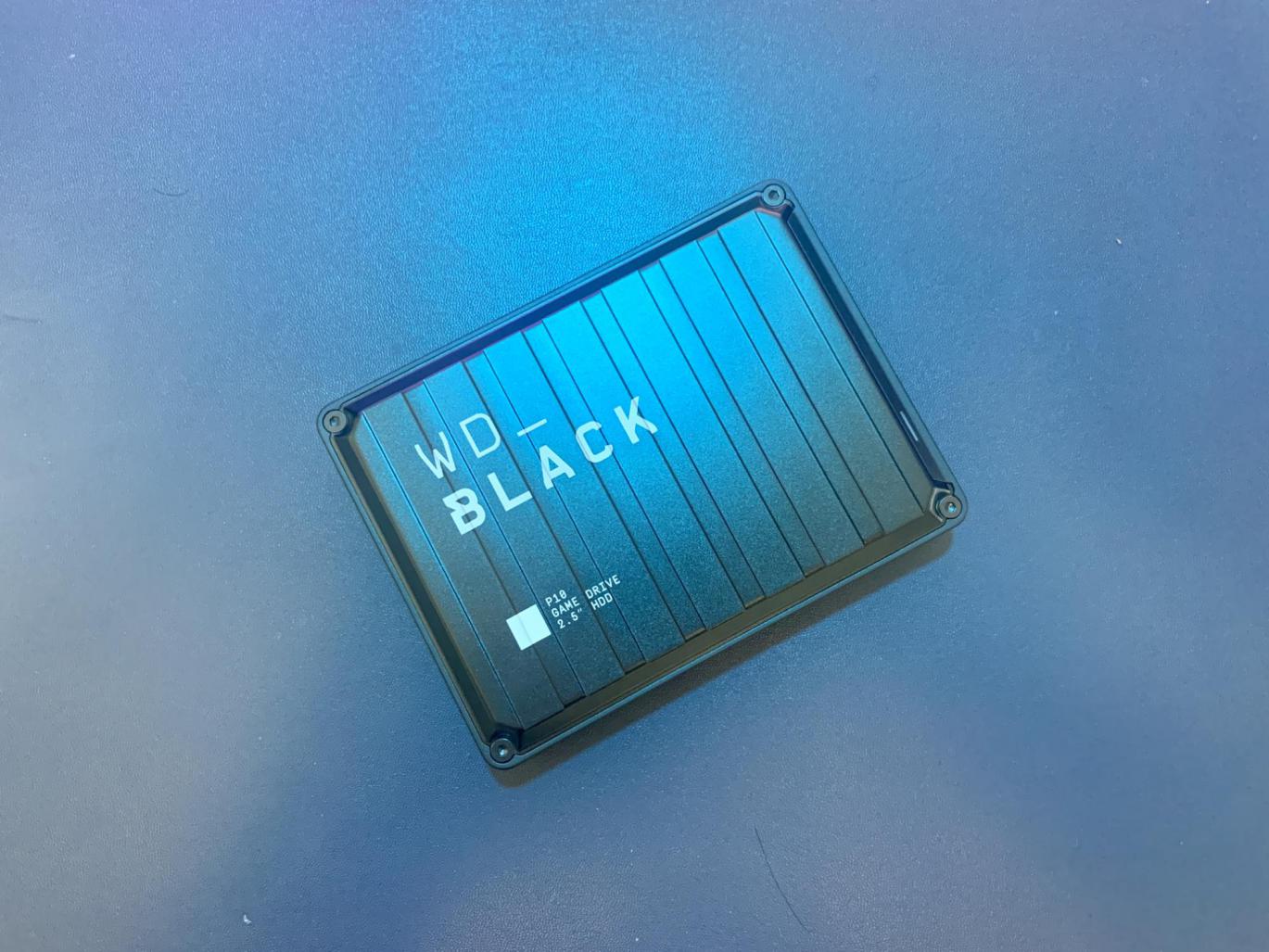 高颜值大容量！4TB WD_BLACK P10移动游戏硬盘体验分享