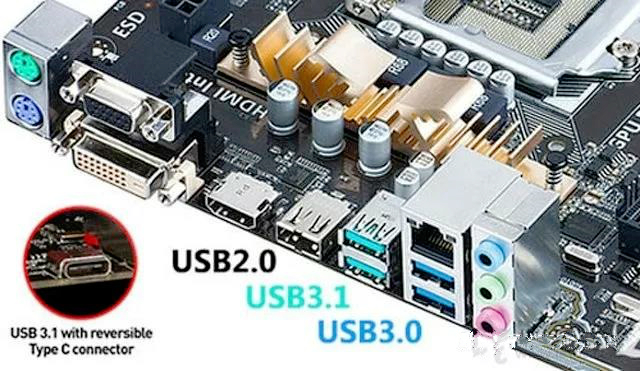 USB1.1、USB2.0、USB3.0和USB3.1接口传输速率差异有多大？