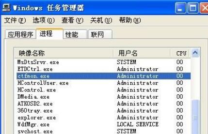 详解win7系统ctfmon.exe进程有哪些作用？