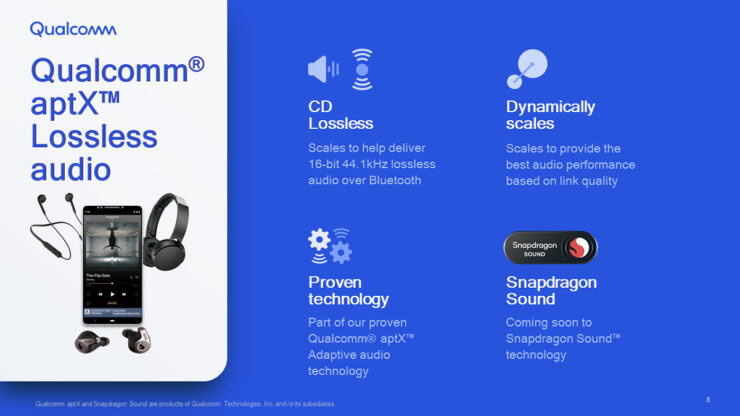 Qualcomm Announces aptX Lossless, Will Deliver CD Quality Over Bluetooth