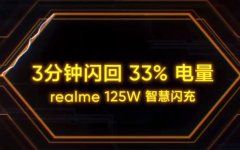 realme 计划于 2022 年将 125W 智慧闪充技术商业化