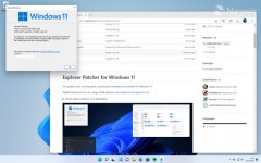 Explorer Patcher 工具发布，可将 Win11 任务栏恢复到 Win10 版本！