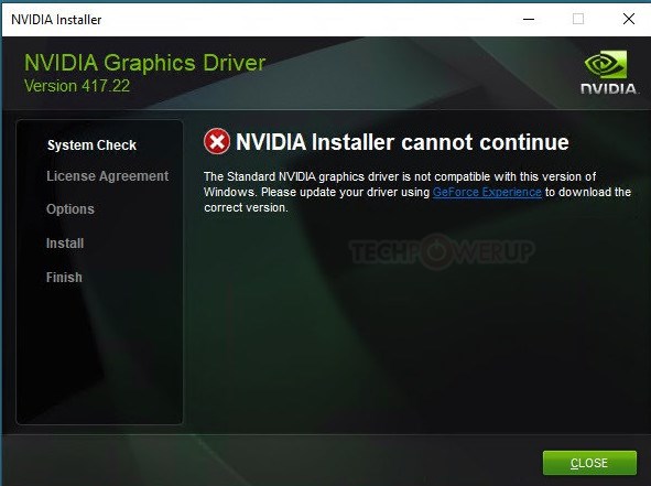 nvidia驱动不兼容w10版本（频繁显卡驱动停止响应原因）