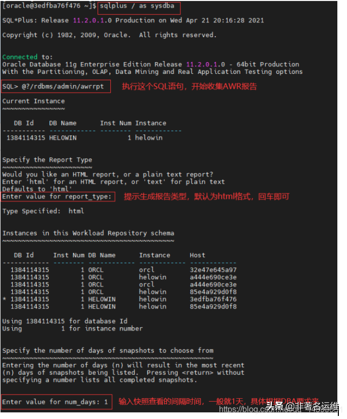 oracle数据文件的存放位置（oracle常用命令）