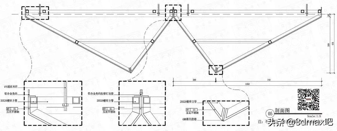 cad吊顶图怎么画（cad天花吊顶布置图）