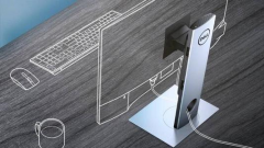 戴尔推创意十足电脑 主机暗藏屏幕支架里