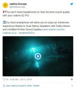 realme X2 Pro将采用双立体扬声器