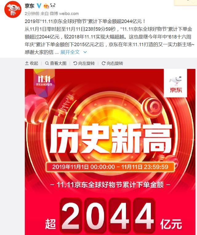 电商双11战报出炉，成交额频创新高，你收到快递了吗？