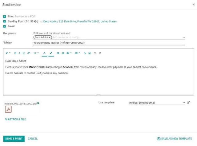 Odoo 12：一个成熟的企业管理软件