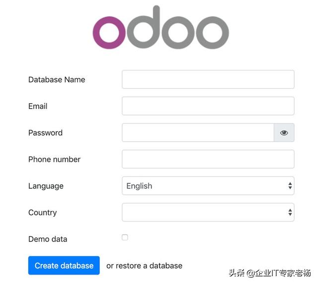 Odoo v12 开发者模式快速入门