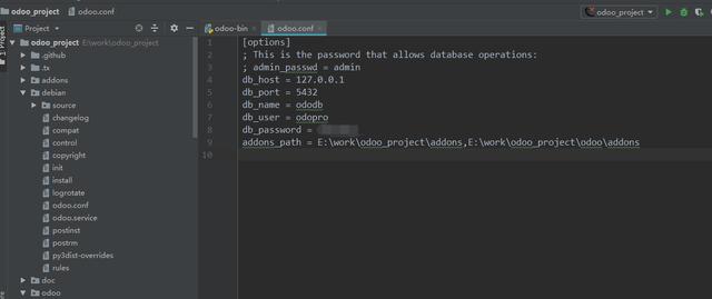 Odoo开发环境的准备