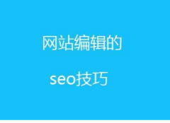 网站优化中编辑工作的作用是什么