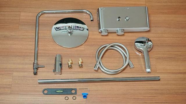 小米有品上999元花洒，水力发电LED显示，德国内芯，自动净垢顶喷