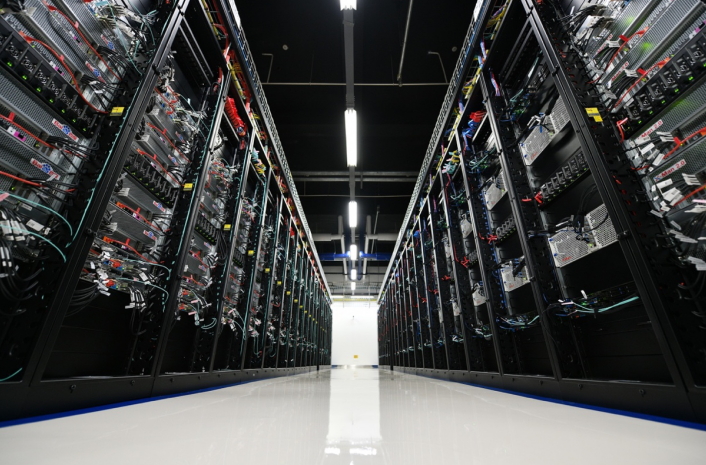 图：百度阳泉云计算中心一期AI计算集群