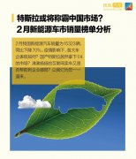 特斯拉或将称霸中国市场？ 2月新能源车市销量榜单分析
