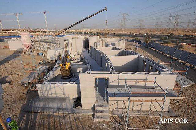 20天打印一栋办公楼，世界上最大的3D打印建筑诞生