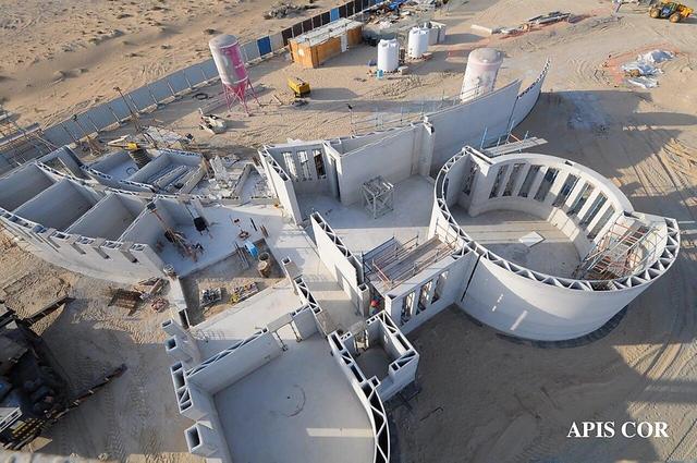 20天打印一栋办公楼，世界上最大的3D打印建筑诞生