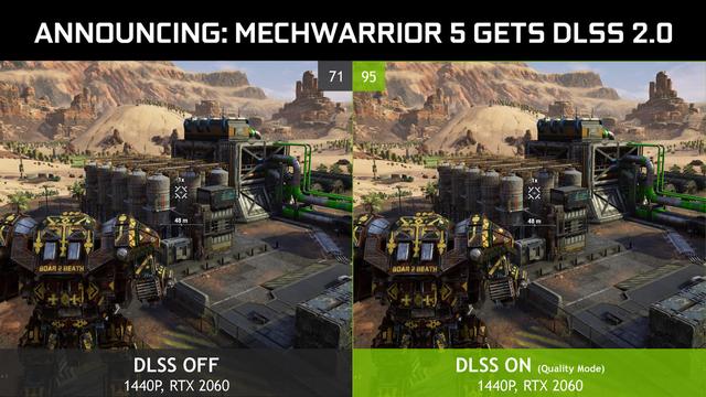 NVIDIA正式推出DLSS 2.0技术：更快的处理速度，更好的画面质量