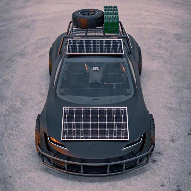 装两块太阳能，特斯拉就能跑长途？改装厂：另有玄机