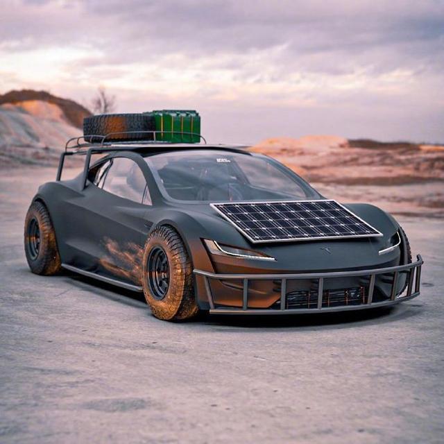 装两块太阳能，特斯拉就能跑长途？改装厂：另有玄机