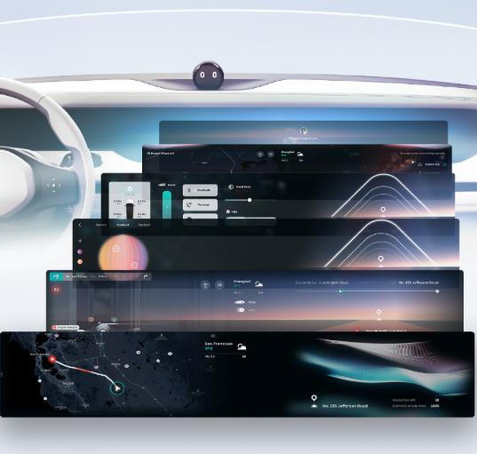 配备横直三联大屏！蔚来下一代内饰中控渲染图曝光