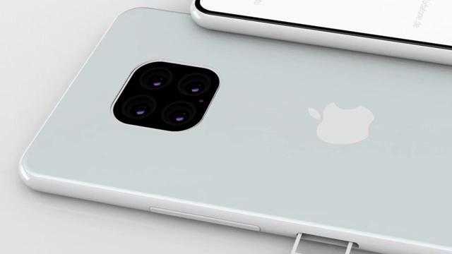 iPhoneSE2概念图：环形闪光灯浴霸四摄居中，前置摄像头屏下隐藏