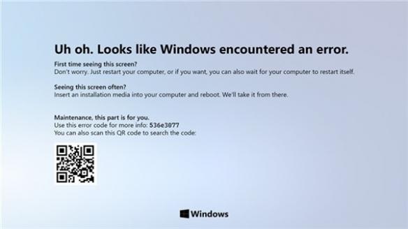 Win10“死亡蓝屏”新界面！全新外观提高使用体验