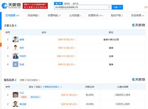 马云叒退出了！携手谢世煌共退阿里创投 刚刚套现5.6亿 阿里内部将有哪些大动作？