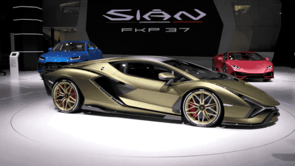 命名闪电！兰博基尼发布第一款新能源超跑