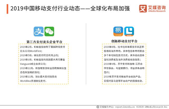 移动支付市场研究报告：5G+物联网时代将至，移动支付迎升级发展