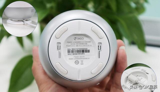 360智能摄像机云台AI标准款：一秒呼出电话，堪比微信！