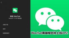 微信黑暗模式已完成开发：即将于iOS系统上线，安卓将后续加入！