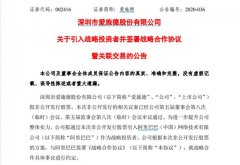 爱施德获阿里战略投资，曾因业务重叠“去”先锋小贷