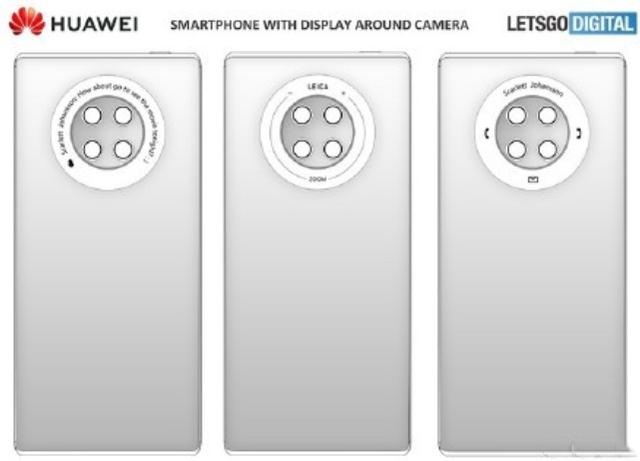 华为新专利技术曝光：后置相机能当副屏使用，Mate40首发？