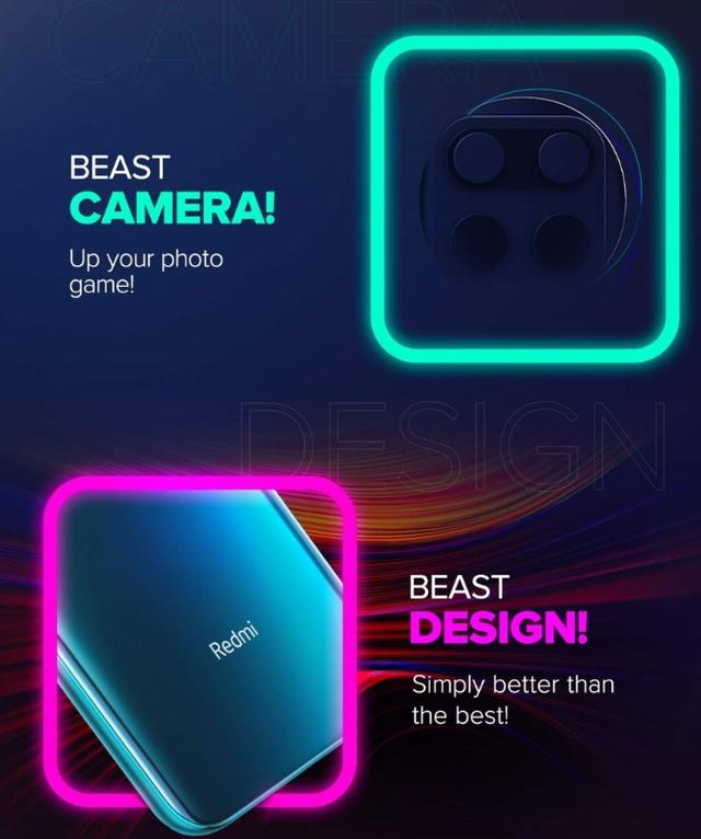 浴霸四摄+发哥处理器，Redmi Note9曝光，千元旗舰王者？