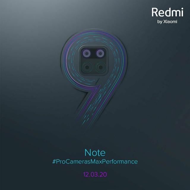 浴霸四摄+发哥处理器，Redmi Note9曝光，千元旗舰王者？